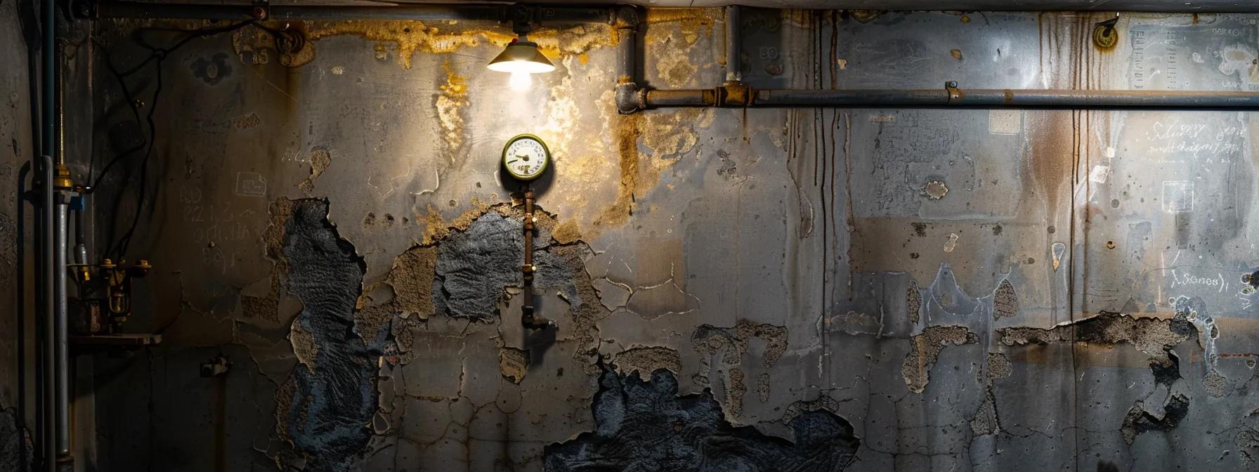 Troubleshooting moisture and structural warning signs with key indicators listed.